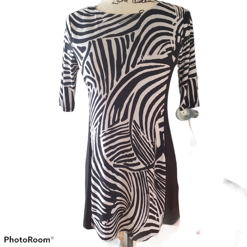 Style & Co. Zebra dress size SP